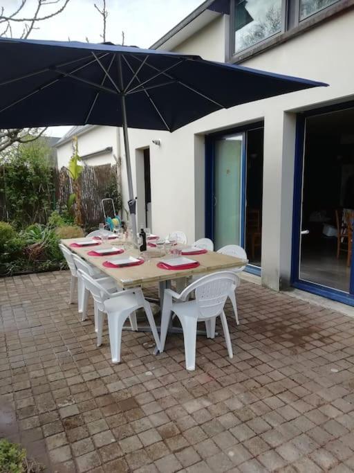 Maison Familiale Sur La Cote D'Emeraude Lancieux Luaran gambar