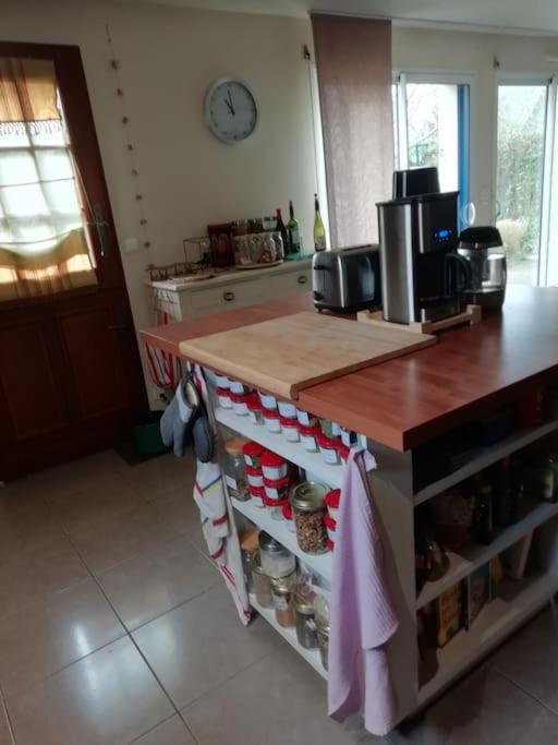 Maison Familiale Sur La Cote D'Emeraude Lancieux Luaran gambar