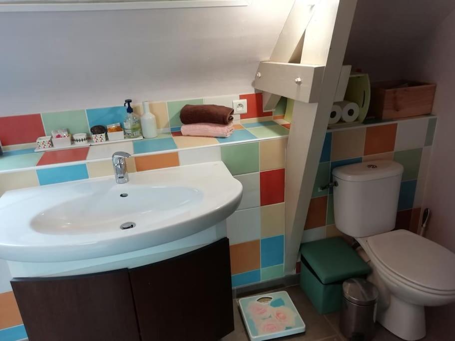 Maison Familiale Sur La Cote D'Emeraude Lancieux Luaran gambar