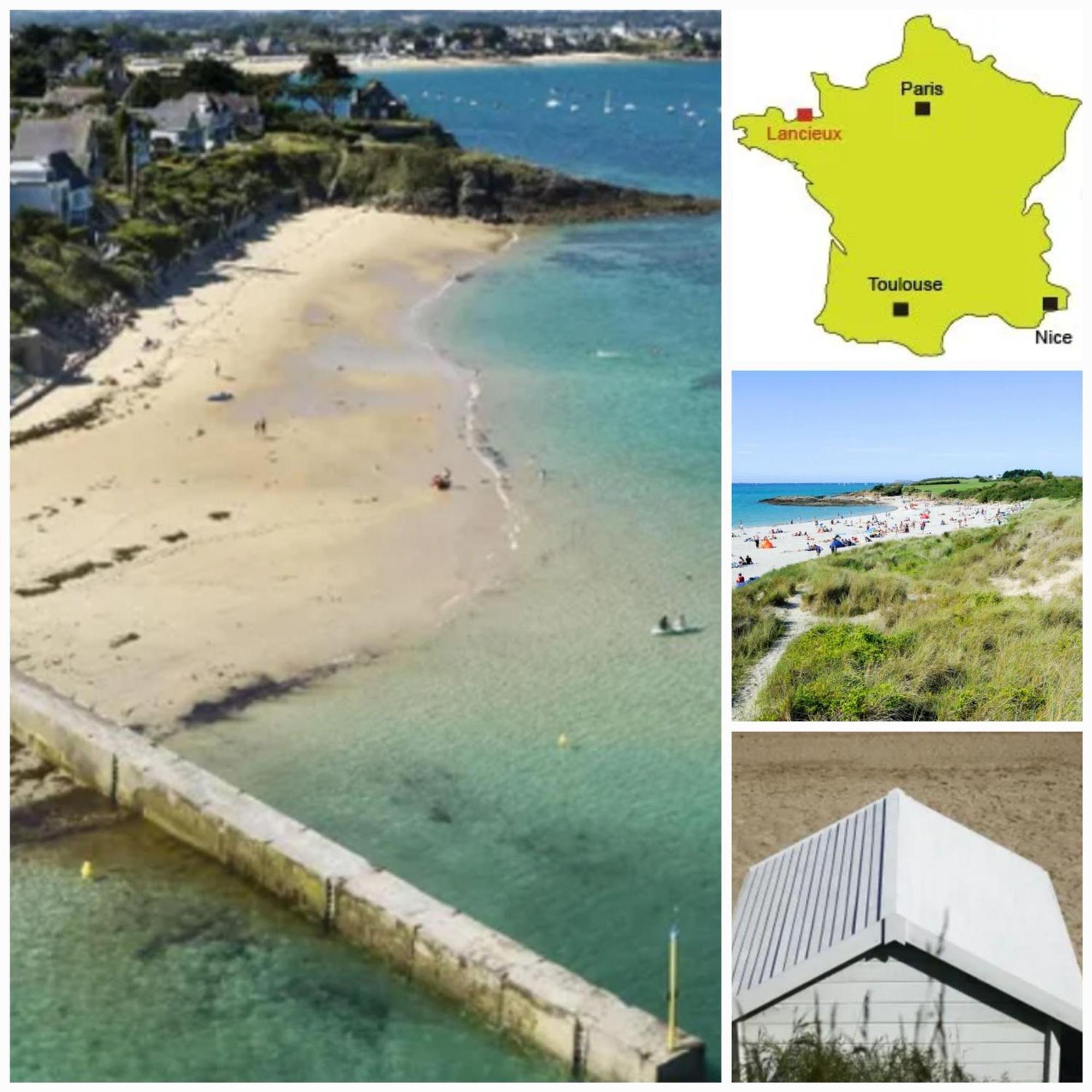 Maison Familiale Sur La Cote D'Emeraude Lancieux Luaran gambar