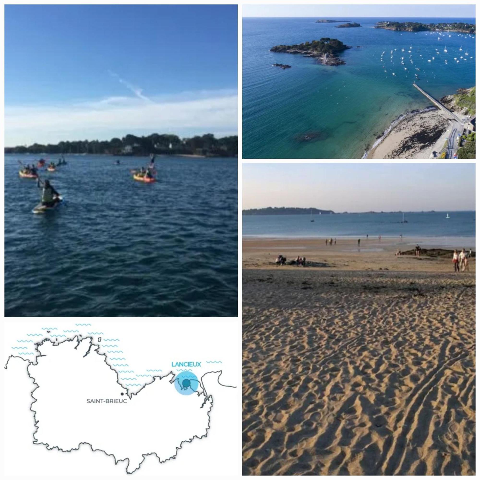 Maison Familiale Sur La Cote D'Emeraude Lancieux Luaran gambar